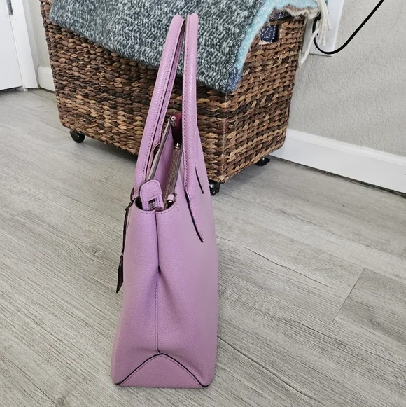 EUC Kate Spade Eva Medium Top Satchel Pink Mauve - Picture 3 of 14
